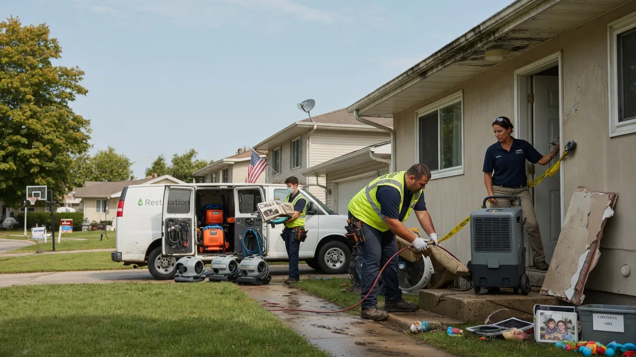 Water Damage Restoration in Union City, MI near me
